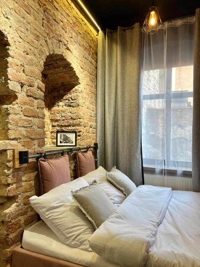 Pudrowy Apartament Old Town Design Stary Toruń Buitenkant foto