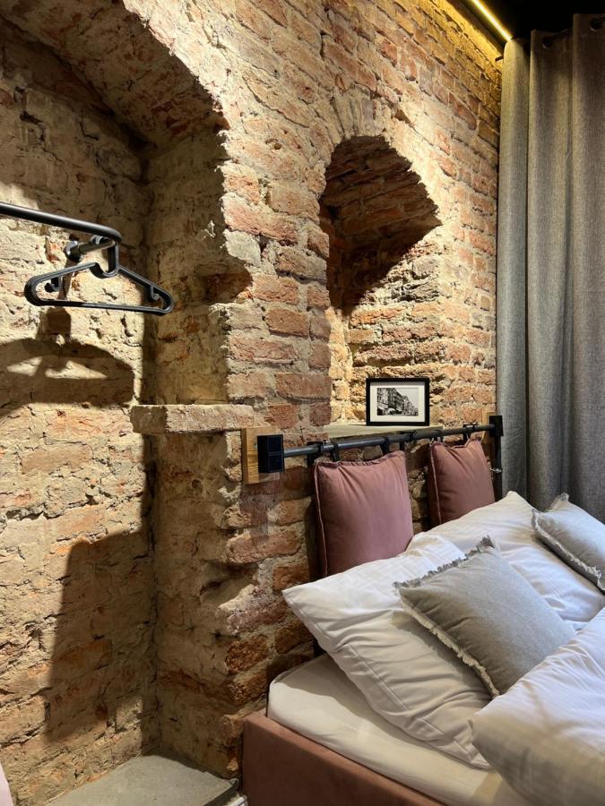 Pudrowy Apartament Old Town Design Stary Toruń Buitenkant foto